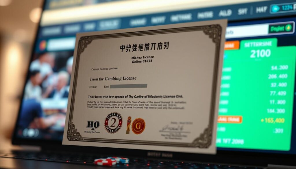 ใบอนุญาตพนัน