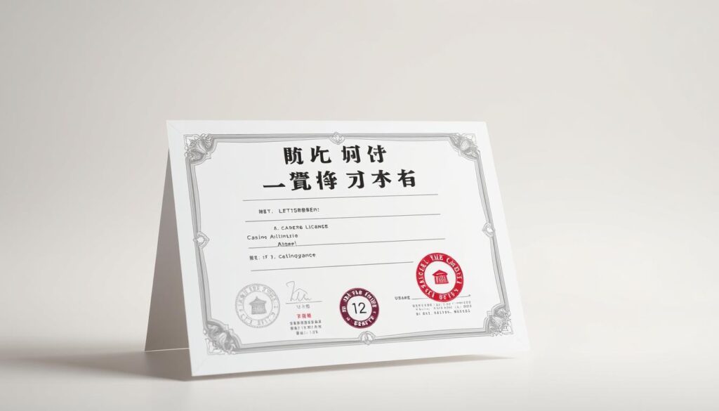 ใบอนุญาตคาสิโน
