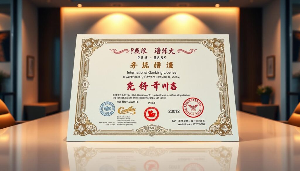 ใบอนุญาตพนันสากล